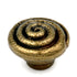 Hickory Hardware Grecian Revival Gold Round 1 1/4" Pomo para gabinete P7351-LP