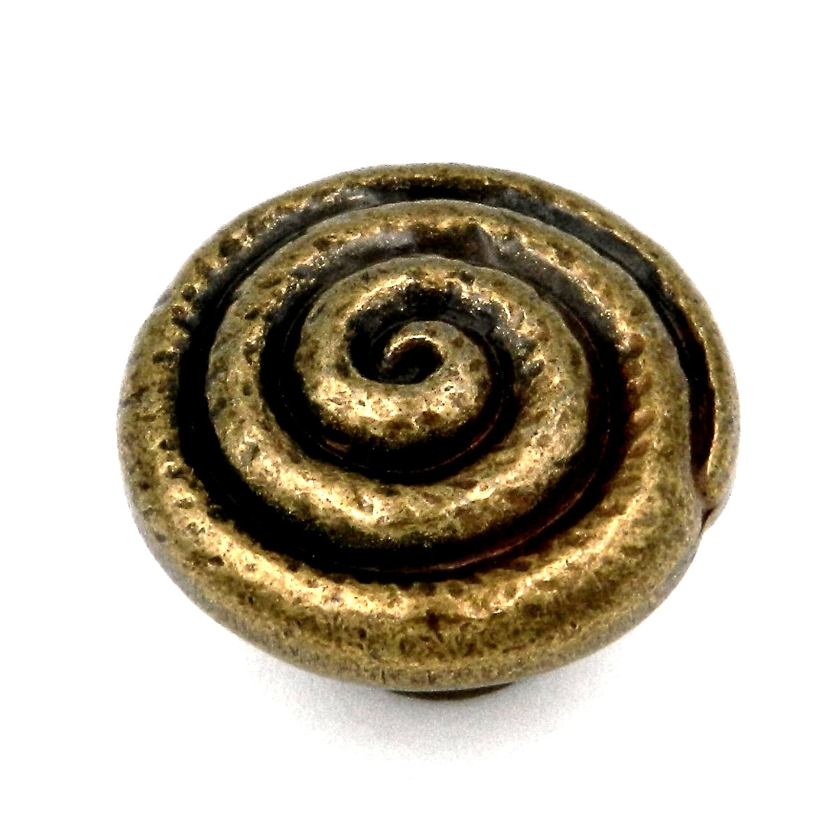 Hickory Hardware Grecian Revival Gold Round 1 1/4" Pomo para gabinete P7351-LP
