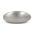 Hickory Hardware P7524-SN Metropolis 1 3/4" Pomo ovalado para gabinete de níquel satinado, 1"cc