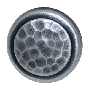 Hickory Hardware Arts & Crafts Antique Pewter 1 1/4" Round Cabinet Pull Knob P7528-AP