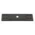 Belwith Hickory Hardware Windover Antique Arts &amp; Crafts - Perilla rectangular para gabinete, placa posterior P7529-WDA