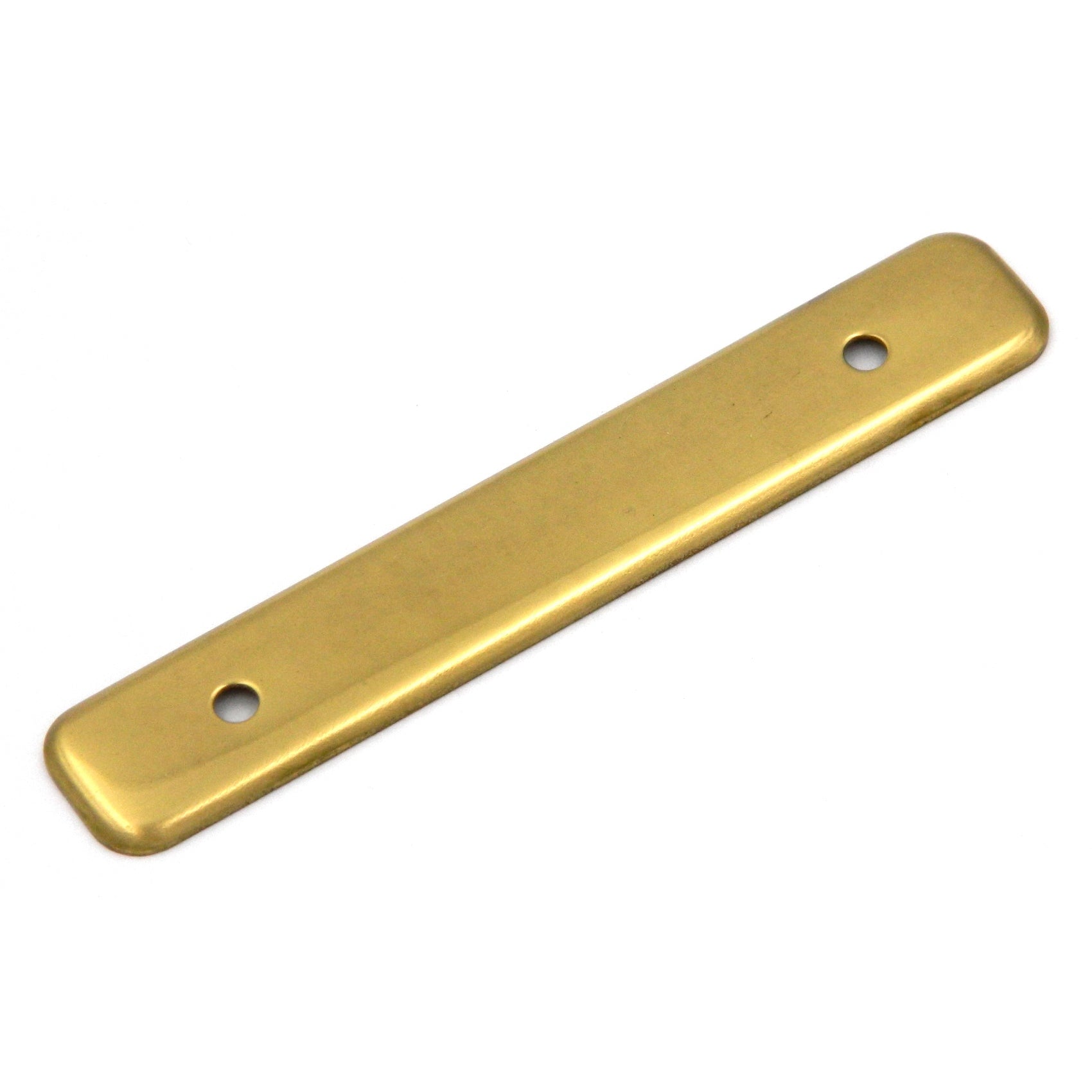 Hickory Hardware P775-UB Ultra Brass 3"cc Placa trasera para tirador de gabinete