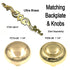 Hickory Hardware Polished Accents Ultra Brass Mushroom 1 1/4" Cabinet Knob P210-UB