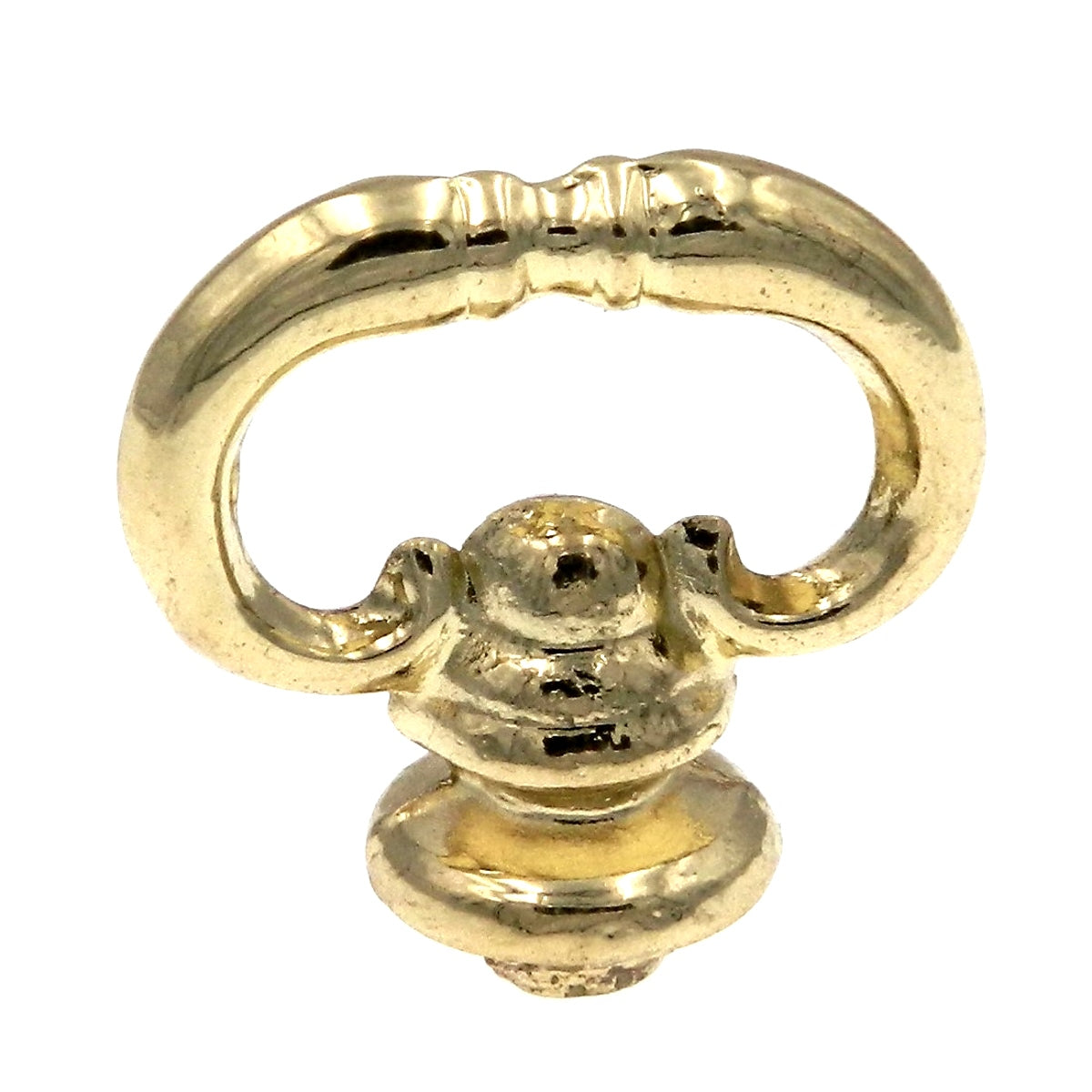 Hickory Hardware Manor House P8007-UB - Pomo para armario con llave simulada de latón