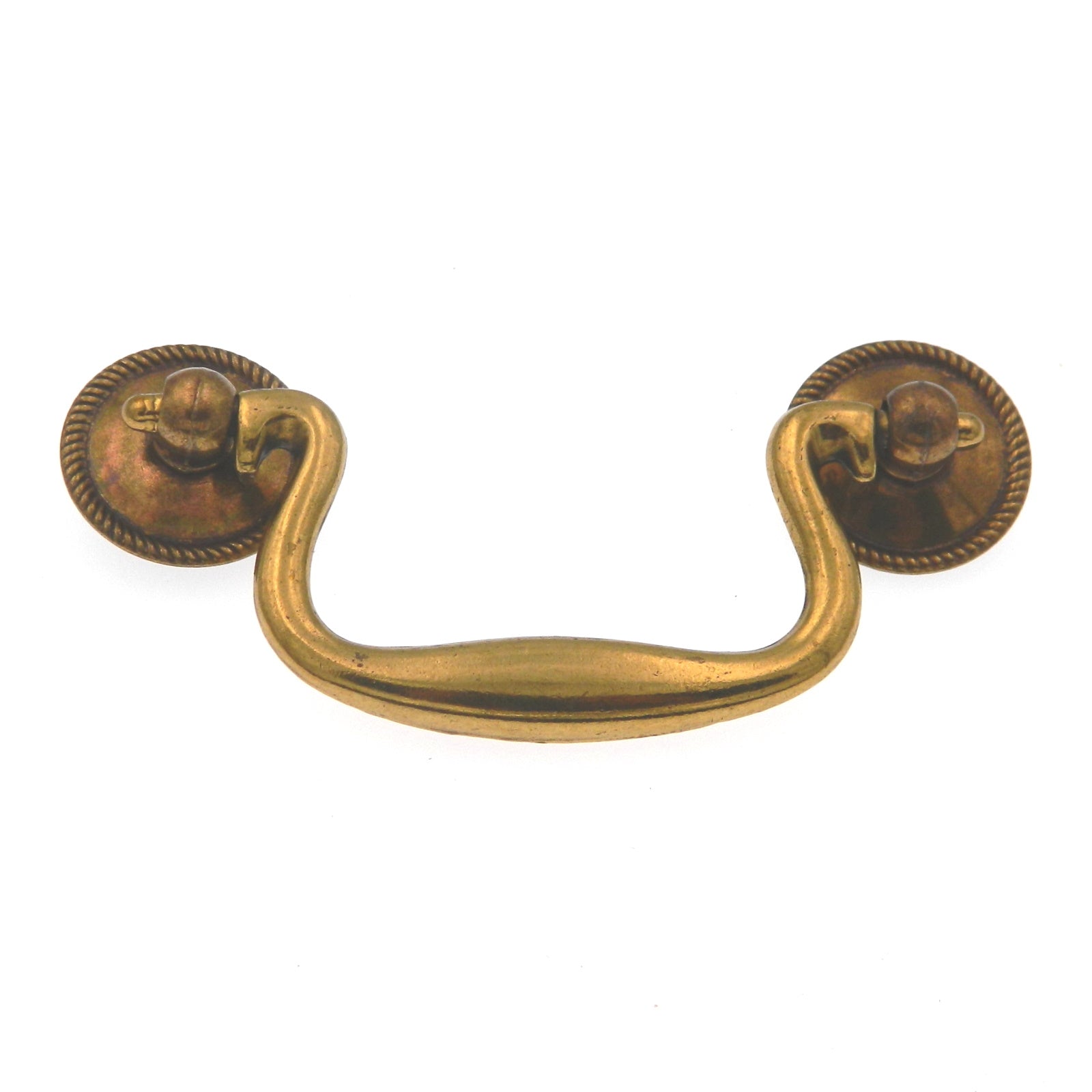 Hickory Hardware Manor House P8049-LP Lancaster Latón 3" cc Cajón Tirador