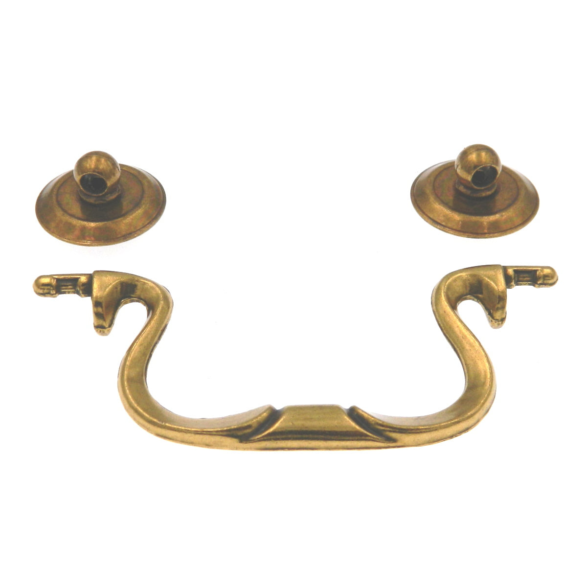 Hickory Hardware Manor House P8079-LP Lancaster Brass 3 3/4" cc Drawer Bail Pull