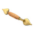 Hickory Hardware Lancaster Centro de madera de roble y pulido, tirador de gabinete de 3 "cc P8141-OAK