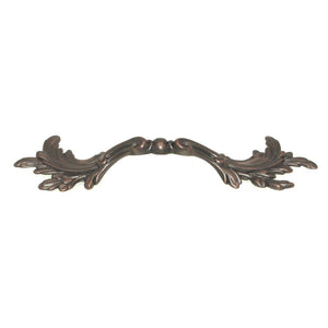 Hickory Hardware Manor House Dark Antique Copper 3" Ctr. French Pull P8157-DAC