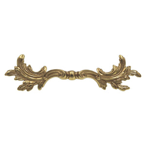 Hickory Hardware Manor House Brass 3" Ctr. French Pull P8157