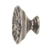 Hickory Hardware Manor House Silver Stone 1 5/16" Floral Cabinet Knob P8160-ST