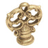 Hickory Hardware P8168-LP Manor House - Tirador de perilla para gabinete (latón), diseño de llave simulada