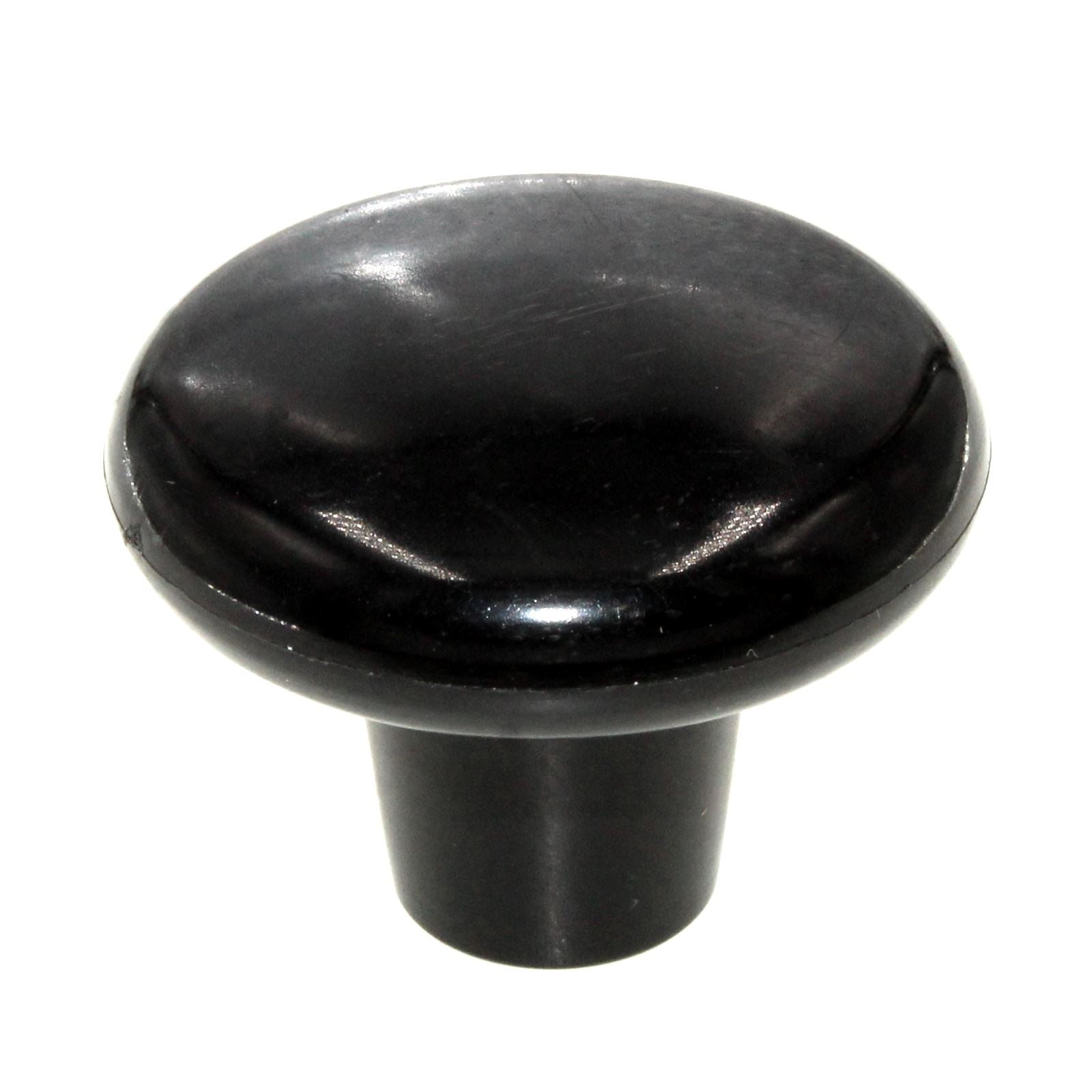 Hickory Hardware Midway 1 1/2" Plastic Cabinet Knob Black P818-BL