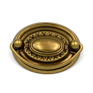 Hickory Hardware Manor House Lancaster Hand Polished Brass Drawer<br>2" (51mm)cc Bail Pull P8205-LP