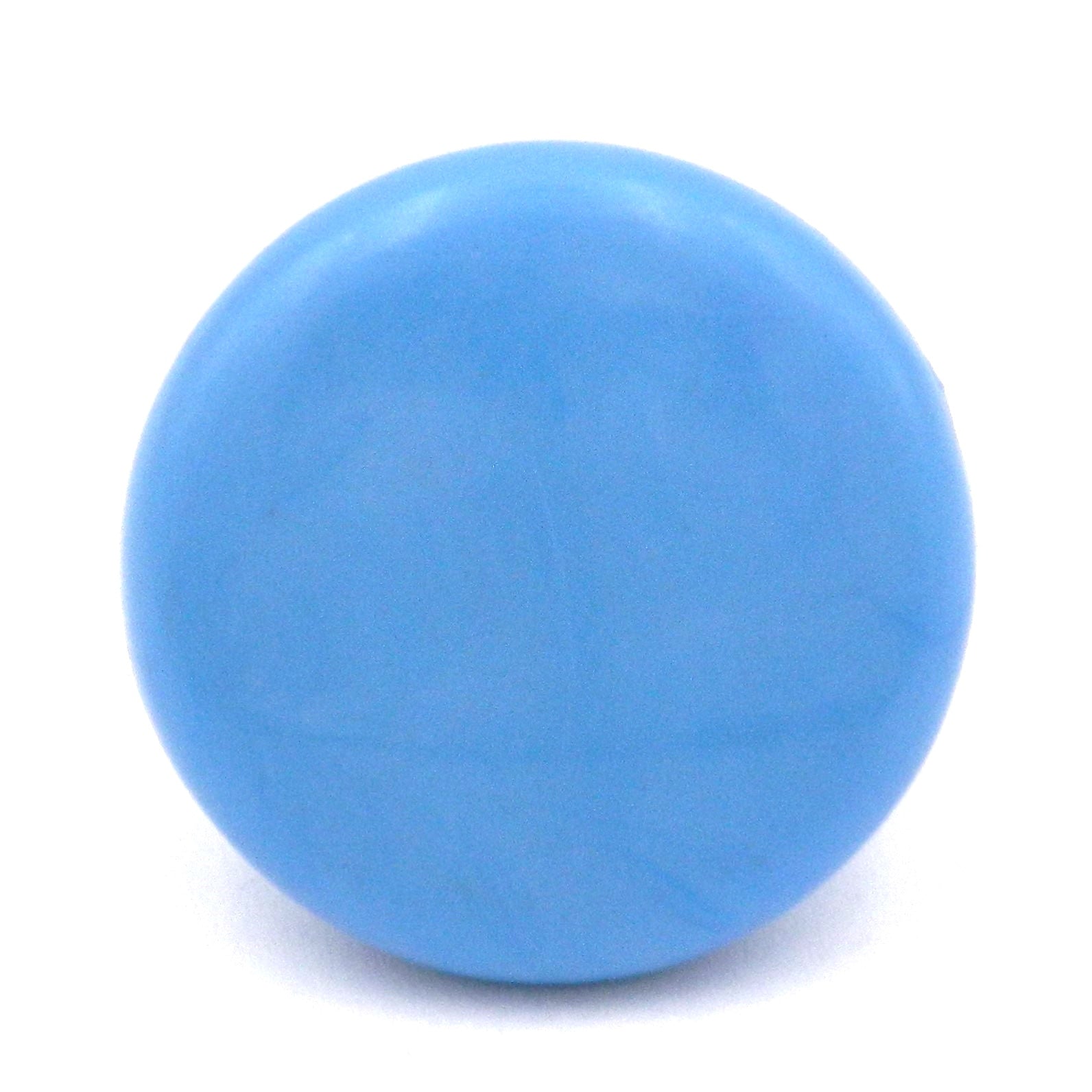 Hickory Hardware Midway 1 1/2" Lustre Blue Round Smooth Plastic Cabinet Knob P826-LB