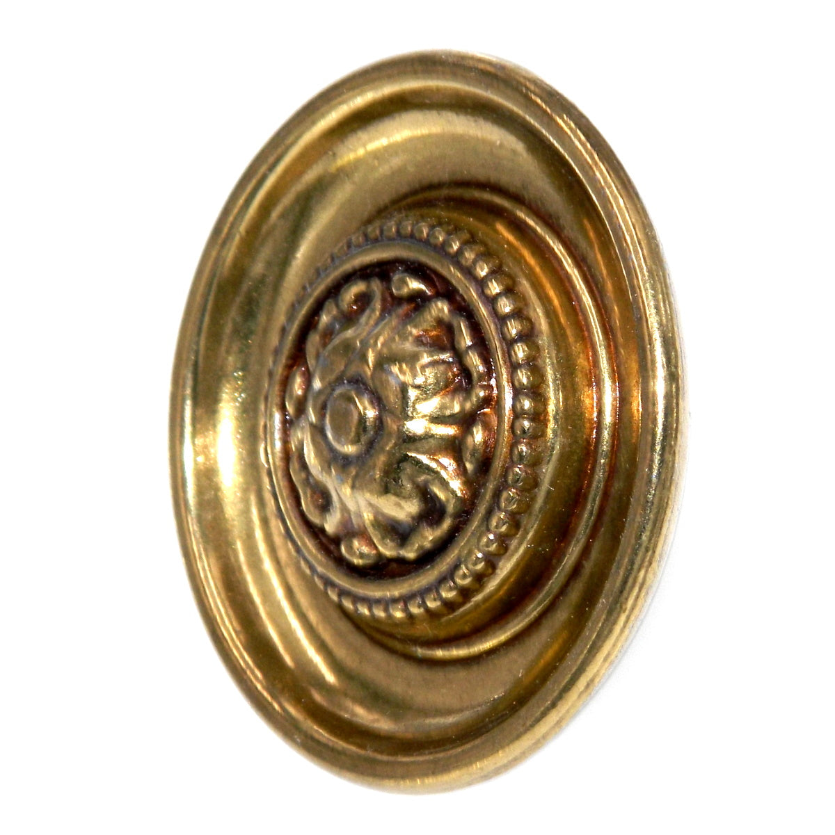 Belwith Manor House Lancaster Hand Polished Brass 2" Round Cabinet Knob 