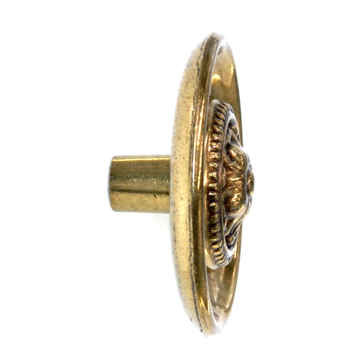 Belwith Manor House Lancaster Hand Polished Brass 2" Round Cabinet Knob 