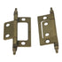 Hickory Hardware Self Mortase 2" Minaret Gabinete Bisagras Lancaster Pulido a mano P8294-LP