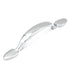 Hickory Hardware P8321-CH - Manija de gabinete adornada cromada con detalles pulidos, 3.0 in