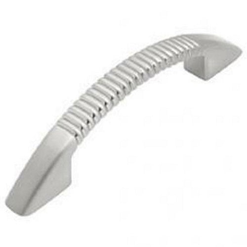 Liberty Contempo P84350-SN Satin Nickel 3 3/4" (96mm)cc Ribbed Cabinet Handle Pull