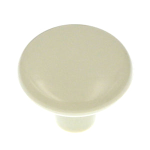 25 Pack Hickory 1-1/2-Inch Midway Plastic Cabinet Knobs, P865-LAD Light Almond