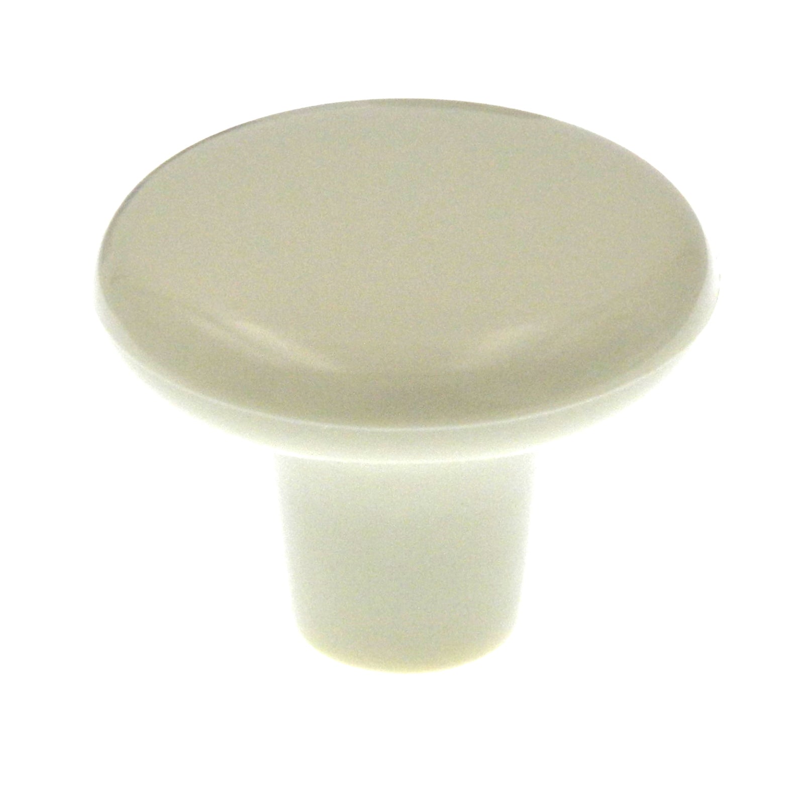 Hickory Hardware Midway Light Almond Round Smooth 1 1/2" Cabinet Knob P865-LAD