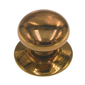 Belwith Manor House P9104 Sherwood Antique 1" Solid Brass Cabinet Knob