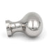 Keeler Power and Beauty Bright Nickel Oval 1 1/4" Solid Brass Cabinet Knob P9175-14