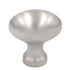 Keeler Prestige P9175-SS - Perilla para gabinete de latón macizo, ovalada, lisa, de acero inoxidable, 1 1/4"