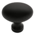 Keeler Power & Beauty Oil-Rubbed Bronze Oval Smooth 1 3/8" Solid Brass Cabinet Knob P9176-10B