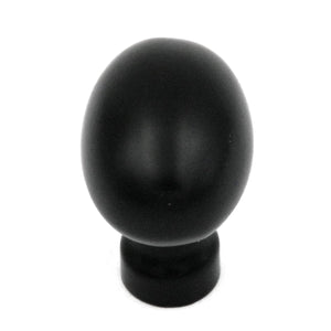 Keeler Power & Beauty Oil-Rubbed Bronze Oval Smooth 1 3/8" Solid Brass Cabinet Knob P9176-10B