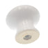 Hickory Hardware English Cozy White Round 1 3/8" Porcelain Cabinet Knob P950-W