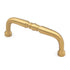 Hickory Power &amp; Beauty Tirador de gabinete adornado de latón satinado de 3 "cc P9719-04