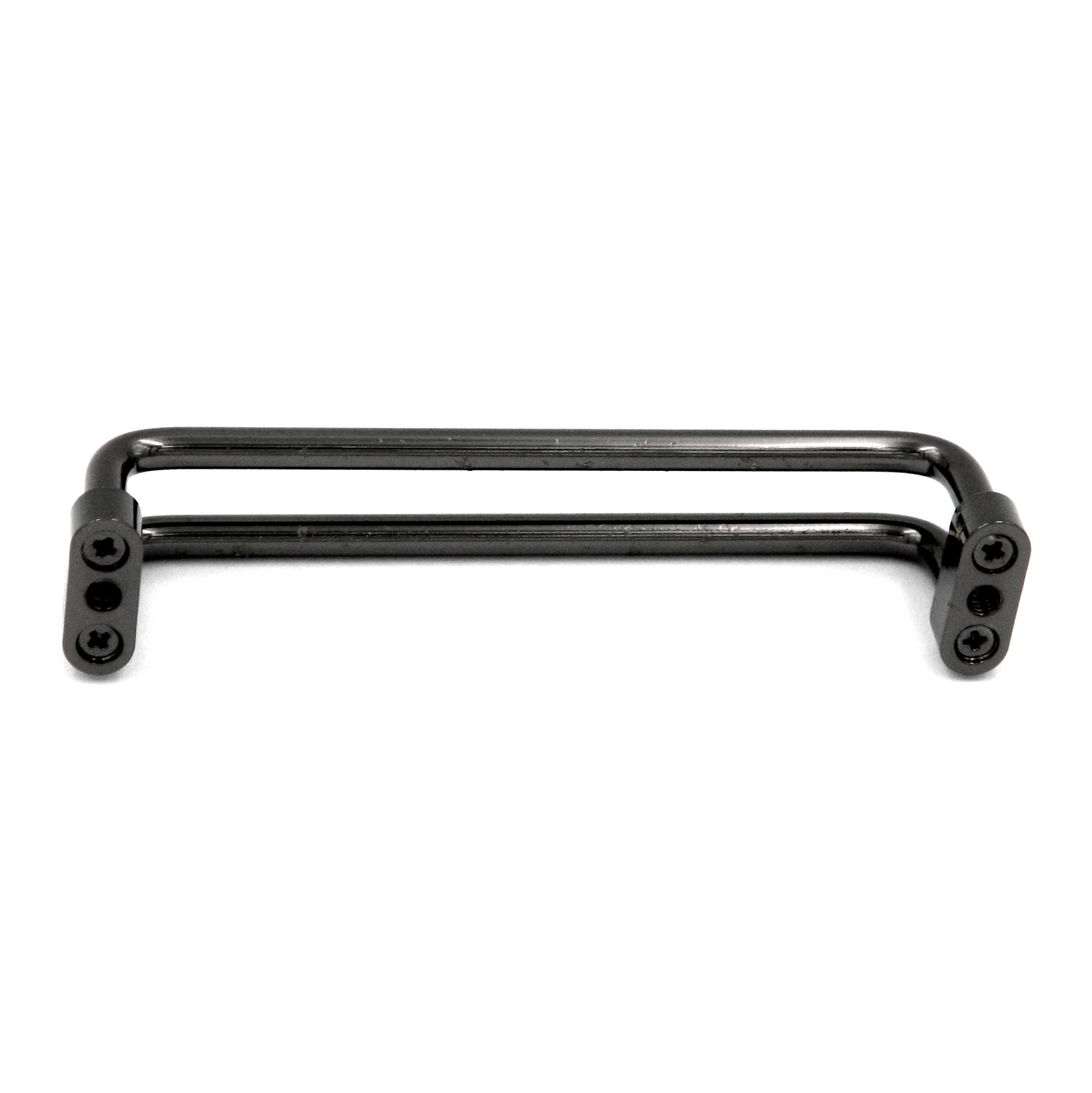 10 Pack Hickory3 3/4" (96mm)cc Black Nickel Double Wire Pulls P9800-BLN