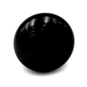 Hickory Modern Accents 1 1/4" Black Nickel Transitional Round Cabinet Knob P9971-BLN