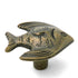 Hickory Hardware South Seas Antique Mist Round Angel Fish 1 3/8" Cabinet Knob PA0115-AM