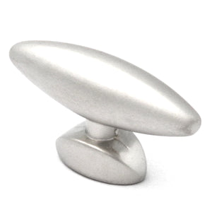 Hickory Hardware Metropolis 1 1/2" Pearl Nickel Oval Smooth Cabinet Knob PA0211-PN