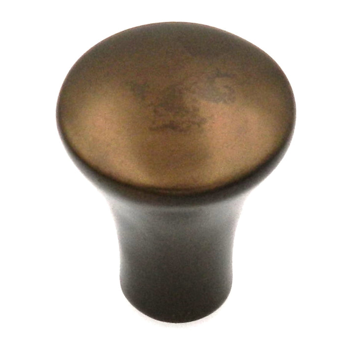 Hickory Hardware Metropolis Venetian Bronze Round Fluted 1" Cabinet Knob PA0213-VBZ