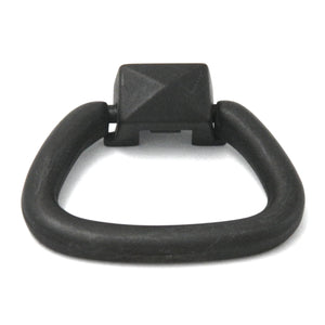Hickory Hardware Old Mission Black Mist Antique 2" (51mm)cc Furniture Ring Pull PA0713-BMA