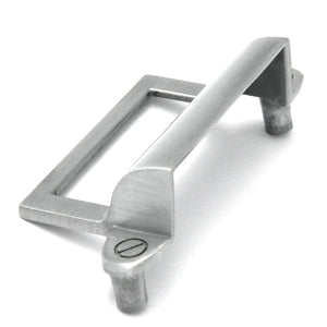 Hickory Hardware Chromolux 2 1/2"cc Label Holder Office Filing Cabinet Pull PA1026-CLX