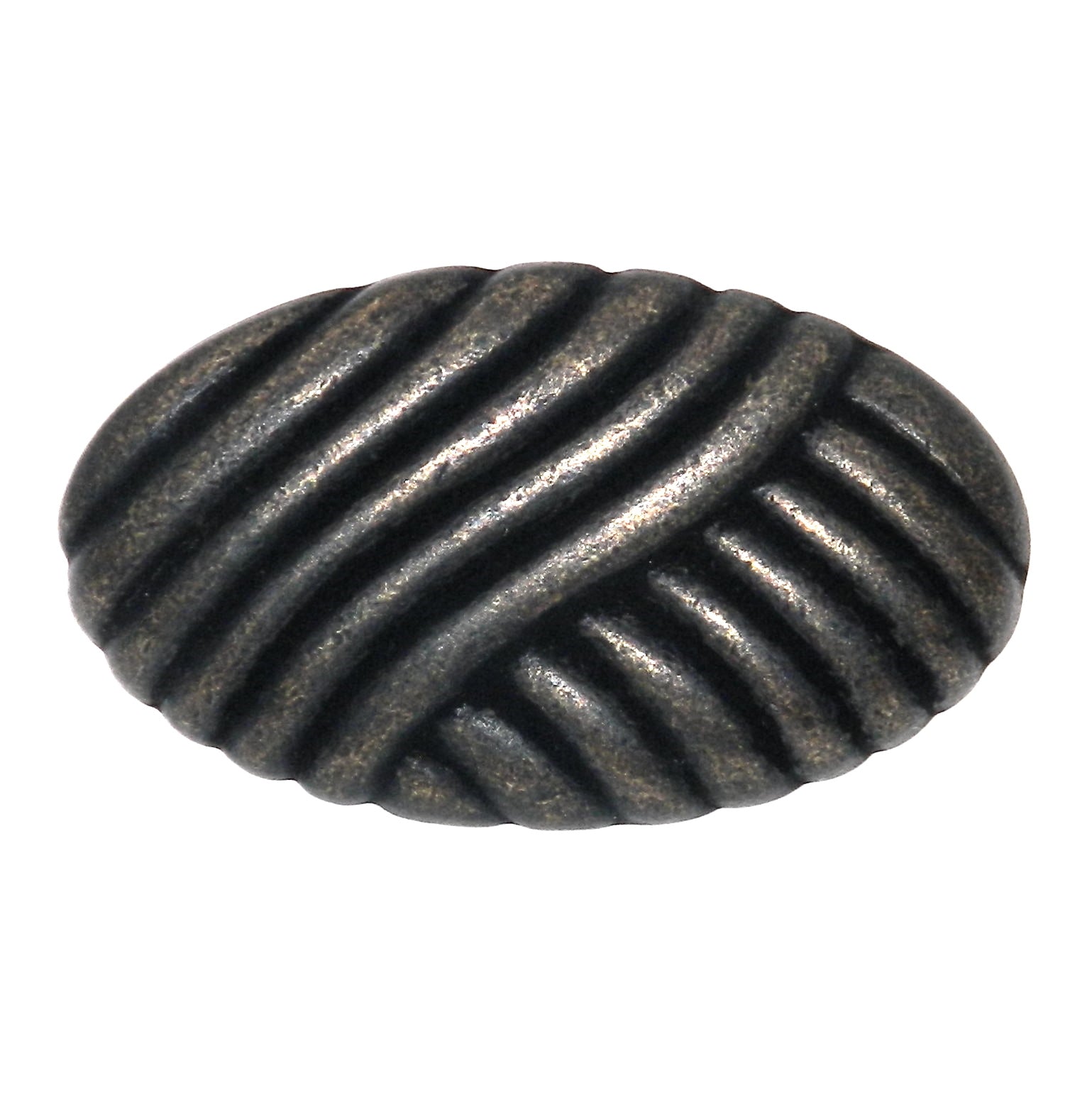 Hickory Hardware Foxglove Windover Antique 2" Oval Cabinet Pull Knob PA1115-WOA