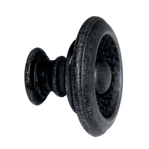 Hickory Gladstone 1 1/4" Satin Pewter Antique Transitional Round Cabinet Knob PA1117-SPA