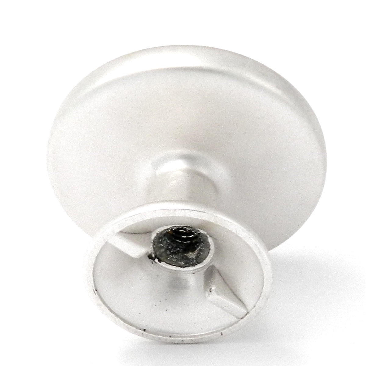 Hickory Hardware Altair PA1216-SLV - Pomo redondo para gabinete (1 1/4 pulgadas), color plateado