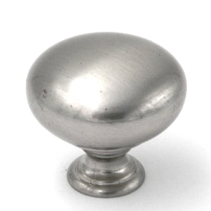 Hickory Hardware Modern Accents Satin Nickel Round Smooth 1 1/4" Cabinet Knob PA1218-SN