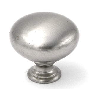 Hickory Hardware Modern Accents Satin Nickel Round Smooth 1 1/4" Cabinet Knob PA1218-SN