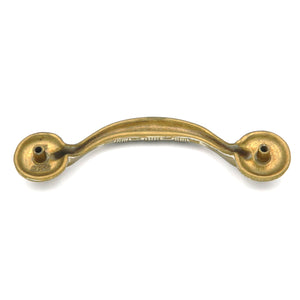 Hickory Hardware Tapestry PA1423-GB Golden Blonde 4 1/2"cc Drawer Fixed Drop Pull