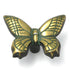 Hickory Hardware PA1513-VA - Pomo para gabinete, diseño de mariposa redonda envejecida, color verde mar del sur, 1 1/2 pulgadas