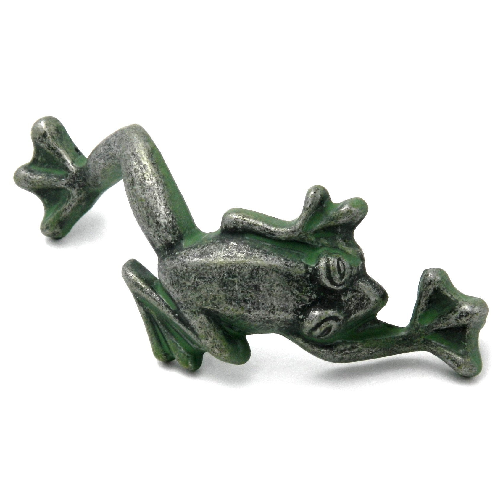 Hickory Hardware PA1521-VG Rainforest Frog Gabinete Tirador, 3"cc, Verde Gris
