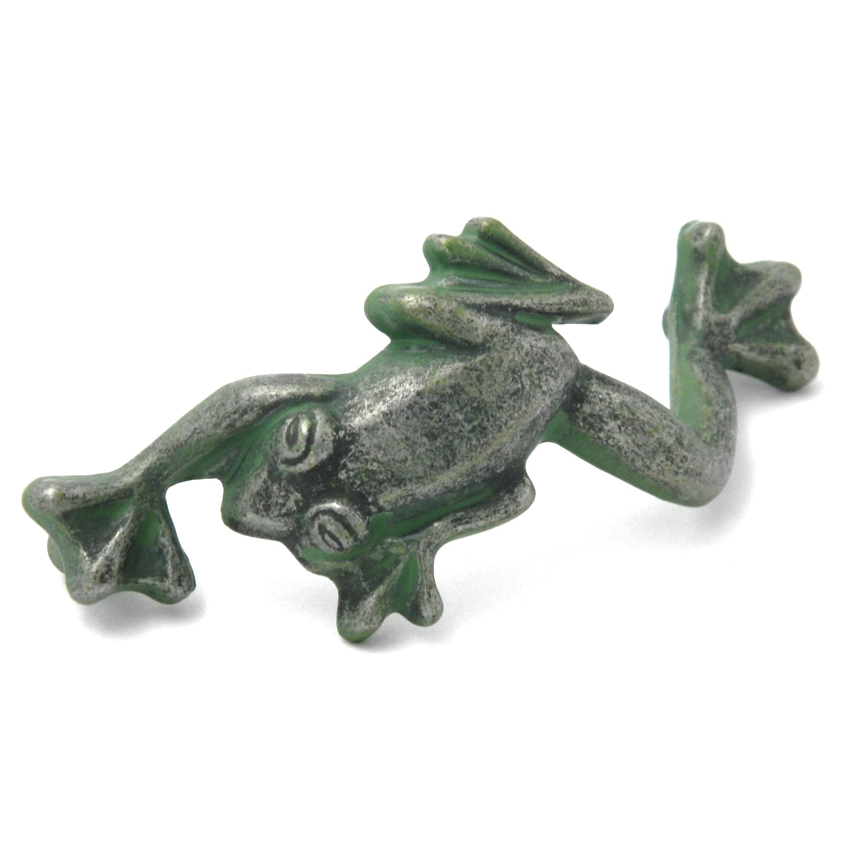 Hickory Hardware PA1521-VG Rainforest Frog Gabinete Tirador, 3"cc, Verde Gris