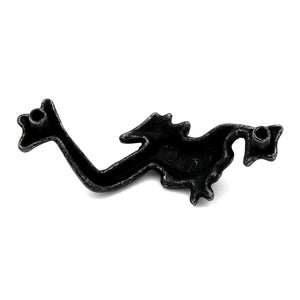 Hickory Rainforest 3"cc Vibra Pewter Frog Cabinet Handle Pull PA1521-VP
