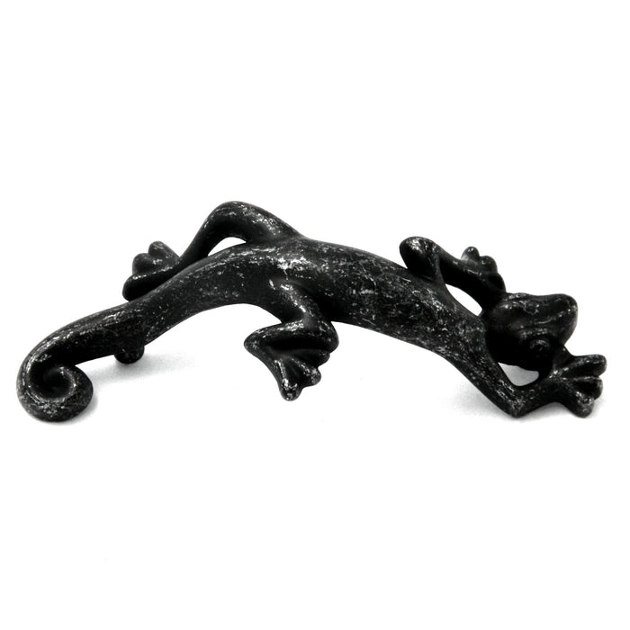 Hickory Hardware Rainforest Lizard 3 Inch Ctr Cabinet Handle Pull Vibra Pewter PA1522-VP